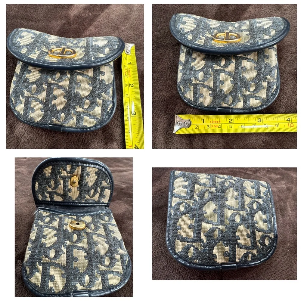 Christian Dior Oblique Trotter coin Pouch EUC